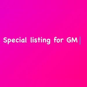 Special listing